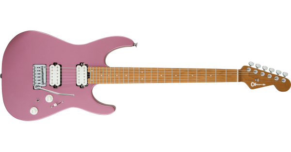 Charvel Pro-Mod DK24 HH 2PT CM Satin Burgundy Mist. - BimotorDJ